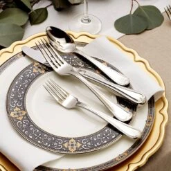 Lenox Vintage Jewel 20-Piece Flatware Set -Sass Store 104291122 863543 895390 LNP F23 FEA 2