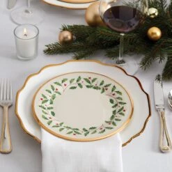 Lenox Holiday Salad Plate -Sass Store 146504010 w12