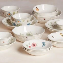Lenox Butterfly Meadow Pasta Bowl 13 Lenox Butterfly Meadow Pasta Bowl -Sass Store 6083885 6101836 857702 806737 LNP S23 FEA 4