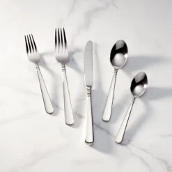 Lenox Pearl Platinum 20-Piece Flatware Set