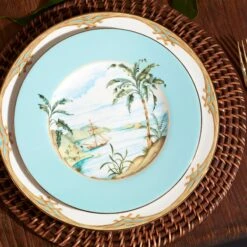 Lenox British Colonial Tradewind Accent Plate 9 Lenox British Colonial Tradewind Accent Plate -Sass Store 6226807 6226823 762479 6226609 894588 LNP F23 FEA 7