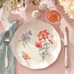 Lenox Butterfly Meadow 18-Piece Dinnerware Set 13 Lenox Butterfly Meadow 18-Piece Dinnerware Set -Sass Store 6342794 LNP F23 FEA 3