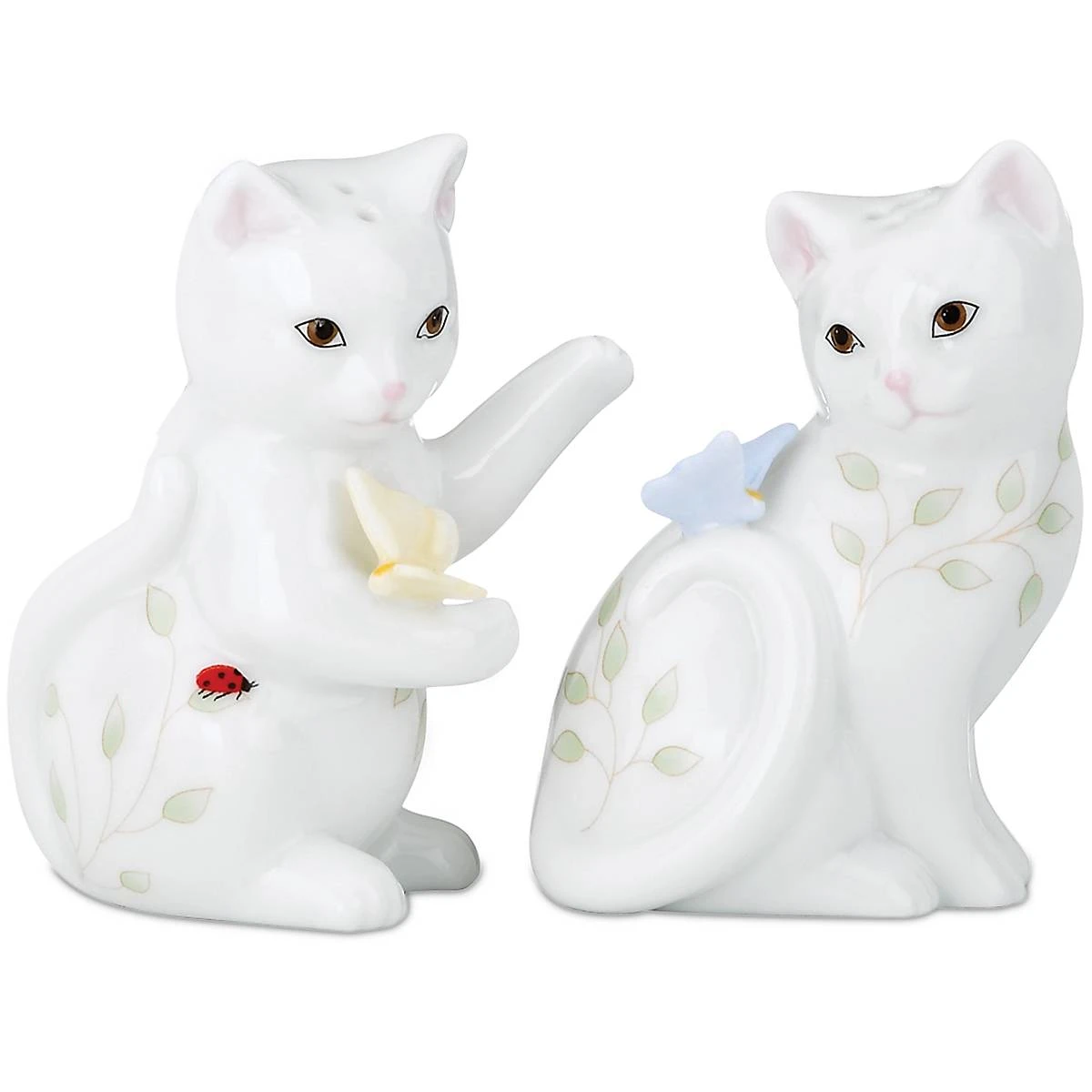 Lenox Butterfly Meadow Figural Kitten Salt And Pepper 3 Lenox Butterfly Meadow Figural Kitten Salt And Pepper