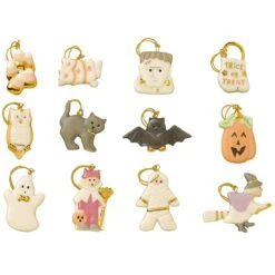 Lenox Trick Or Treat 12-Piece Ornament Set 9 Lenox Trick Or Treat 12-Piece Ornament Set -Sass Store 819670 wHR