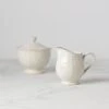 Lenox French Perle White Sugar & Creamer 1 Lenox French Perle White Sugar & Creamer -Sass Store 822944 w10