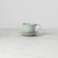 Lenox French Perle ™ Cup And Saucer 10 Lenox French Perle ™ Cup And Saucer -Sass Store 824410 w10