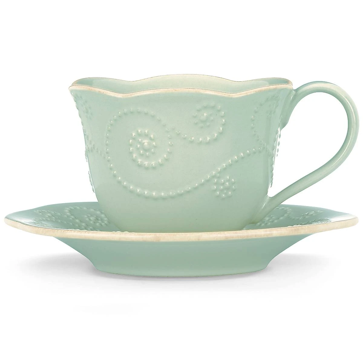 Lenox French Perle ™ Cup And Saucer 3 Lenox French Perle ™ Cup And Saucer