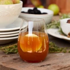 Lenox Tuscany Classics Stemless Glass Set, Buy 4 Get 6 10 Lenox Tuscany Classics Stemless Glass Set, Buy 4 Get 6 -Sass Store 841689 LNP F23 FEA 10