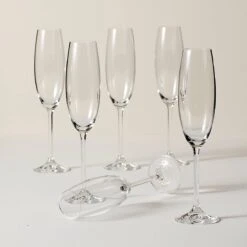 Lenox Tuscany Classics Champagne Flute Set, Buy 4 Get 6