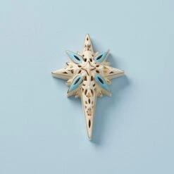 Lenox First Blessing Nativity Lighted Star Figurine