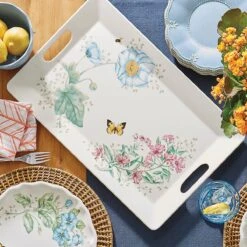 Lenox Butterfly Meadow Melamine Handled Serving Tray 7 Lenox Butterfly Meadow Melamine Handled Serving Tray -Sass Store 855601 w1 443f94a9 7ae0 4cc6 a481 9c8314a373f3