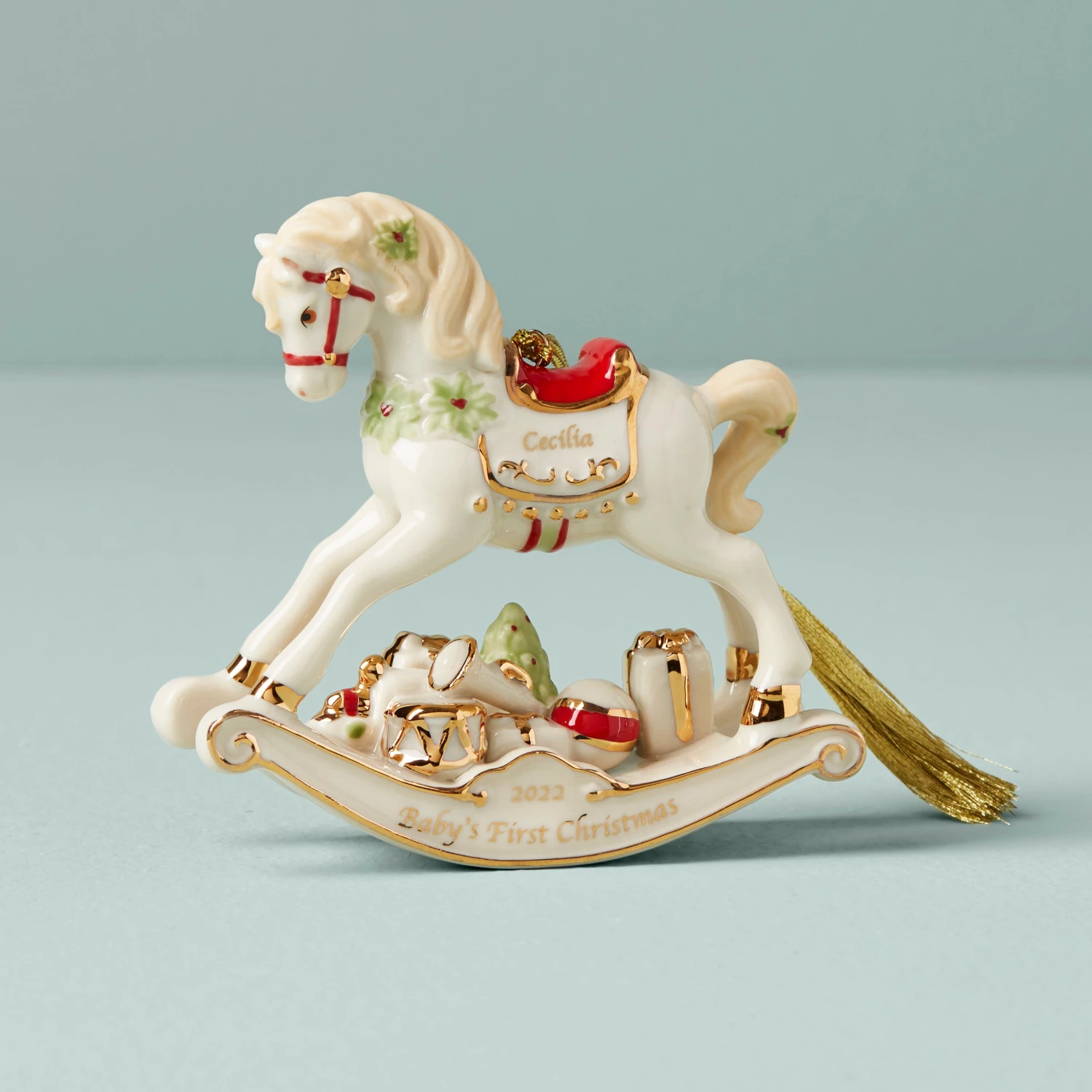 Lenox Rocking Horse Ornament 3 Lenox Rocking Horse Ornament