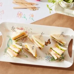 Lenox Butterfly Meadow Melamine Hors D'oeuvres Tray 13 Lenox Butterfly Meadow Melamine Hors D'oeuvres Tray -Sass Store 856373 856406 855597 855591 866237 LNP F23 FEA 8