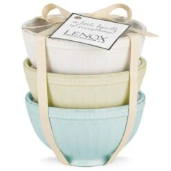 Lenox French Perle Groove 3-Piece Mini Bowl Set -Sass Store 858038 wHR afeb50c0 e088 4b08 838a a67429f35ddc