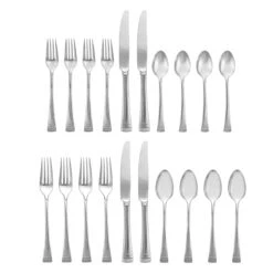 Lenox Federal Platinum 20-Piece Flatware Set -Sass Store 863540 wHR