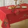Lenox Holiday Nouveau Cutwork 60" X 84" Tablecloth 1 Lenox Holiday Nouveau Cutwork 60" X 84" Tablecloth -Sass Store 869505HolidayNouveauCutwork