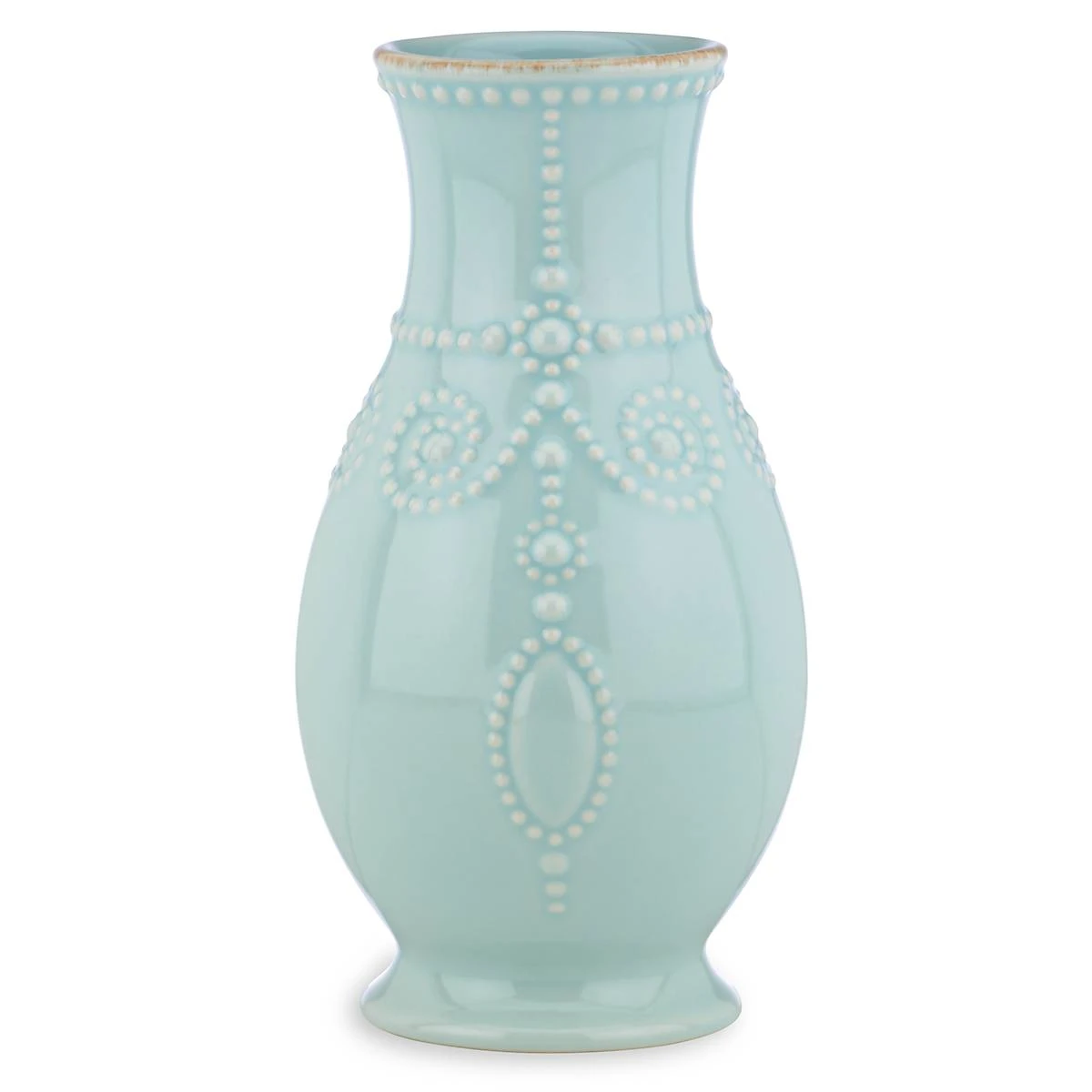 Lenox French Perle 8" Fluted Vase 5 Lenox French Perle 8" Fluted Vase - Image 3