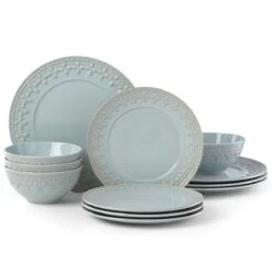 Lenox Chelse Muse Fleur 12-piece Dinnerware Set -Sass Store 885613 wHR 7b263dd3 f85b 4133 afef 16859ab89937