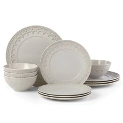Lenox Chelse Muse Fleur 12-piece Dinnerware Set -Sass Store 885615 wHR e3be7475 247f 42ef a3a8 5b67efc7d0b5