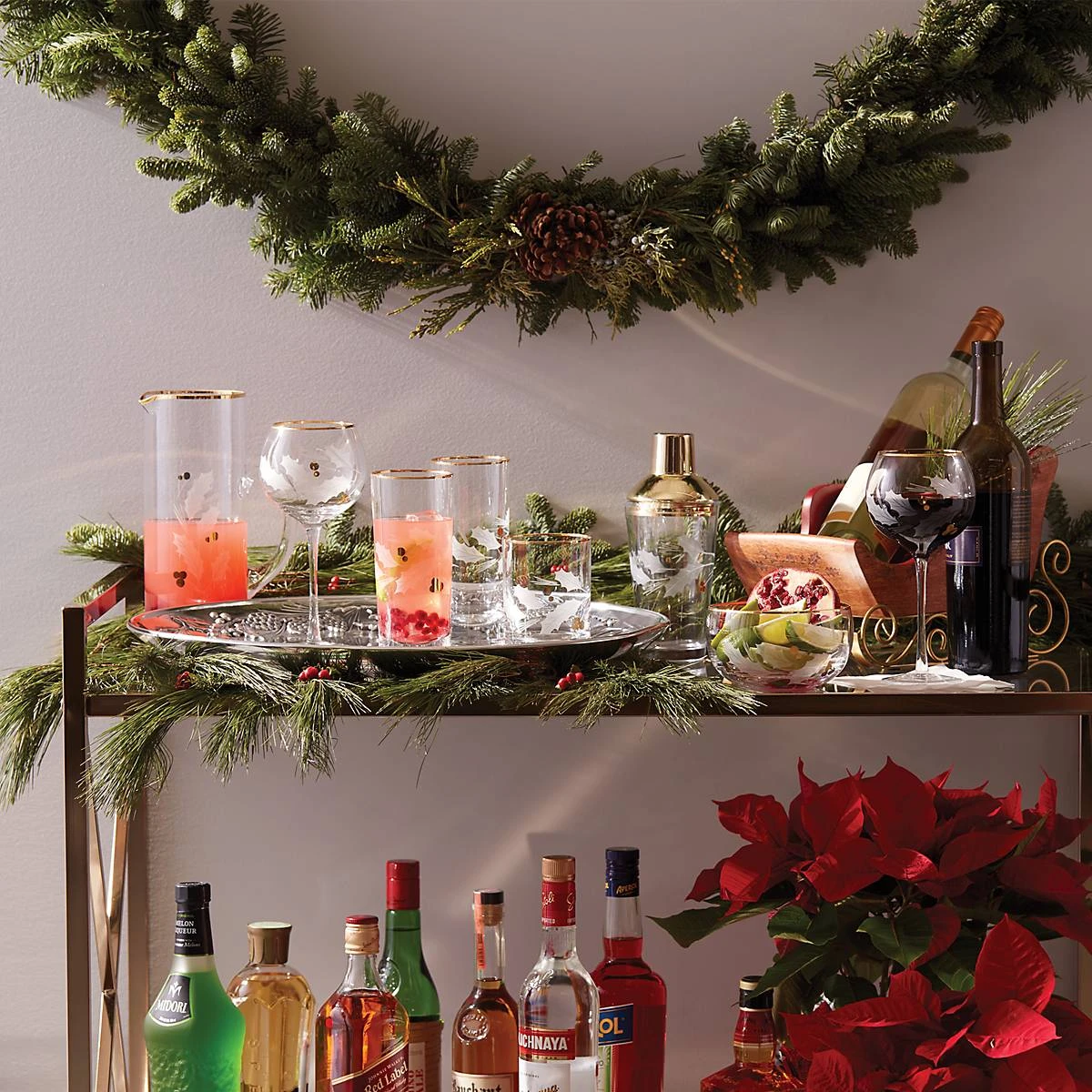 Lenox Holiday Gold 4-Piece Balloon Glass Set 5 Lenox Holiday Gold 4-Piece Balloon Glass Set - Image 3