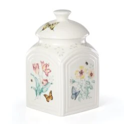 Lenox Butterfly Meadow Kitchen 3-Piece Canister Set -Sass Store 888255 w12