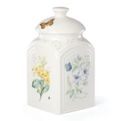 Lenox Butterfly Meadow Kitchen 3-Piece Canister Set -Sass Store 888255 w14