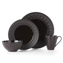 Lenox Chelse Muse Fleur Matte Black 4-Piece Bowl Set 17 Lenox Chelse Muse Fleur Matte Black 4-Piece Bowl Set -Sass Store 888917 w3 89f558cc d590 45f7 9028 c4af9abaeeff