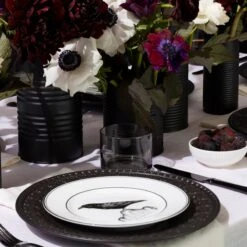 Lenox Vintage Halloween 4-Piece Dessert Plate Set 19 Lenox Vintage Halloween 4-Piece Dessert Plate Set -Sass Store 888918 891431 LNP S22 FEA 4