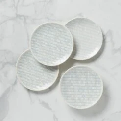 Lenox Textured Neutrals 4-piece Accent Plate Set 17 Lenox Textured Neutrals 4-piece Accent Plate Set -Sass Store 890114 w10