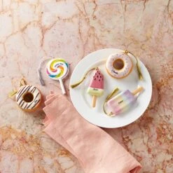 Lenox Forever Friends Donut 2-Piece Ornament Set -Sass Store 890132 891992 892568 S23 FEA 2