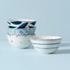 Lenox Blue Bay 4-Piece Dessert Bowl Set