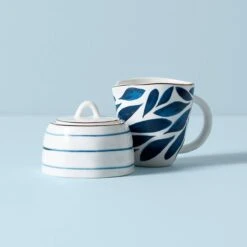 Lenox Blue Bay 2-Piece Creamer & Sugar Bowl Set