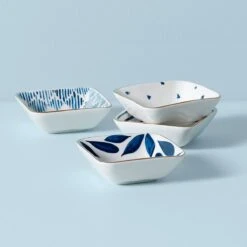 Lenox Blue Bay 4-Piece Stacking Dip Bowl Set