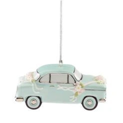 Lenox Just Married Vintage Car Ornament 11 Lenox Just Married Vintage Car Ornament -Sass Store 890413 w12
