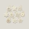 Lenox Snowflake 10-Piece Ornament Set