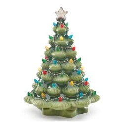 Lenox Treasured Traditions Green Light-Up Tree Figurine -Sass Store 890573 wHR ea79a029 7154 4dd6 bc0f b2068d28a0c9