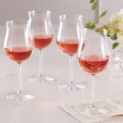 Lenox Tuscany Classics 4-Piece Rose Glass Set -Sass Store 890691 w13