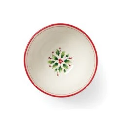 Lenox Holiday Handpaint Stripe Mixing Bowl -Sass Store 890773 w12