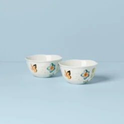 Lenox Butterfly Meadow 2-Piece Dessert Bowl Set -Sass Store 890914 w12