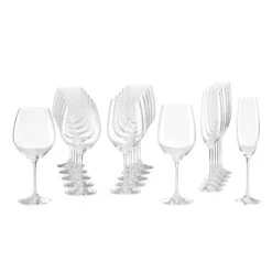 Lenox Tuscany Classics 18pc Mixed Glass Set -Sass Store 891669 wHR