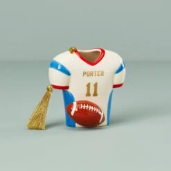 Lenox My Football Champ Jersey & Ball Ornament