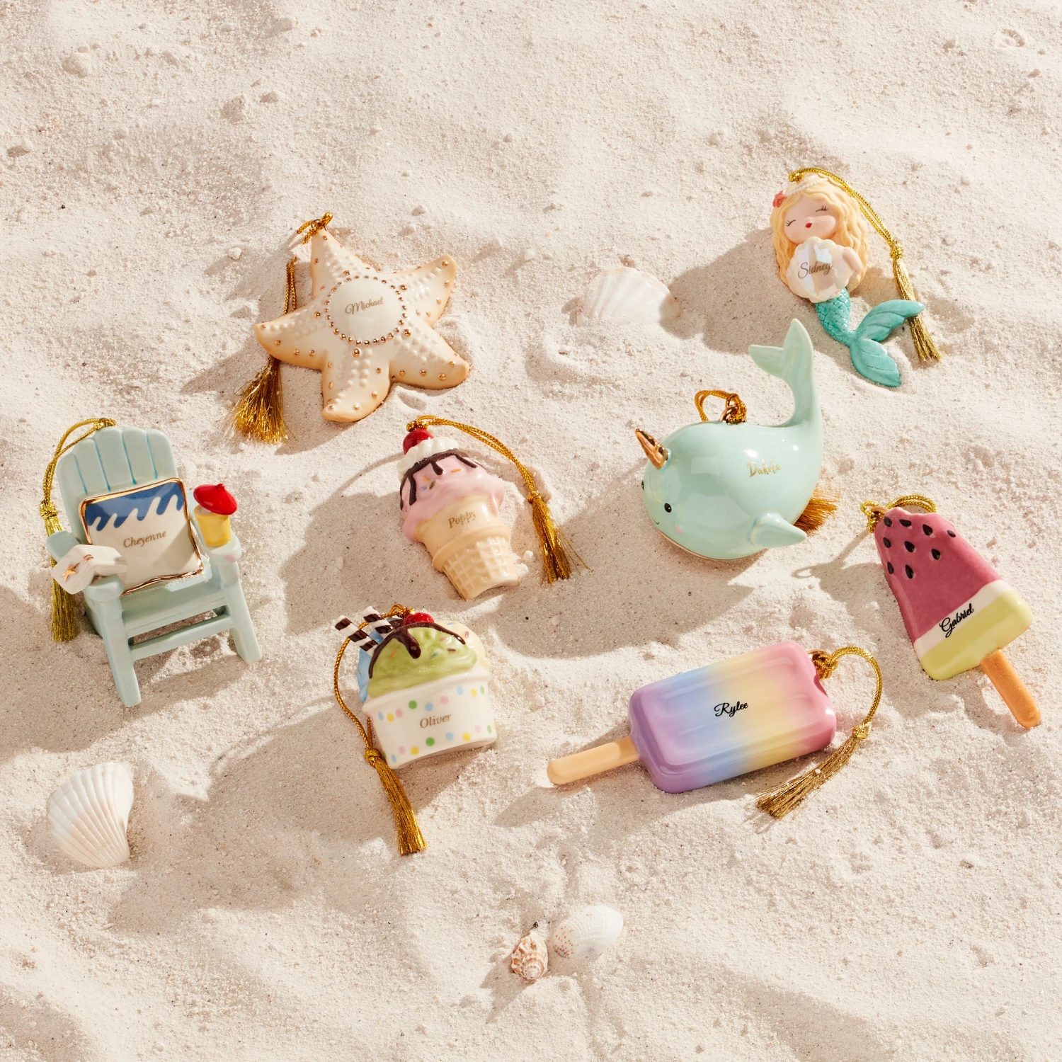 Lenox Mermaid Ornament 7 Lenox Mermaid Ornament - Image 5