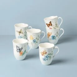 Lenox Butterfly Meadow 6-Piece Mug Set