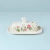 Lenox Butterfly Meadow Bunny Covered Butter Dish 2 Lenox Butterfly Meadow Bunny Covered Butter Dish -Sass Store 893455 w10