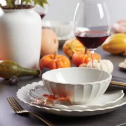 Lenox French Perle Scallop 12-Piece Dinnerware Set -Sass Store 893471 831664 877880 LNP S22 FEA 1 a12eaf86 1279 4a6f a0c2 b1b0897ce7ae