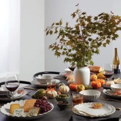 Lenox French Perle Scallop 12-Piece Dinnerware Set -Sass Store 893471 892515 877880 LNP S22 FEA 7