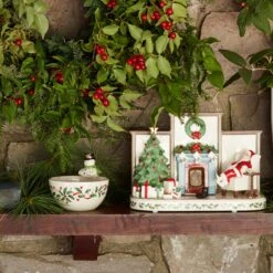 Lenox Holiday Snowman Bowl -Sass Store 893504 w11