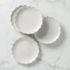 Lenox French Perle Scallop 4-Piece Accent Plate Set -Sass Store 893544 w10