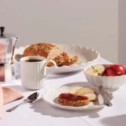 Lenox French Perle Scallop 4-Piece Accent Plate Set -Sass Store 893544 w13