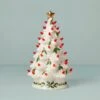 Lenox Treasured Traditions Holiday Red Bulbs Lit Tree -Sass Store 893624 893805 w10